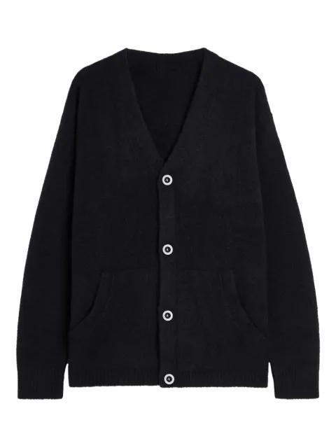 V-neck pocket knit cardigan by TEN C