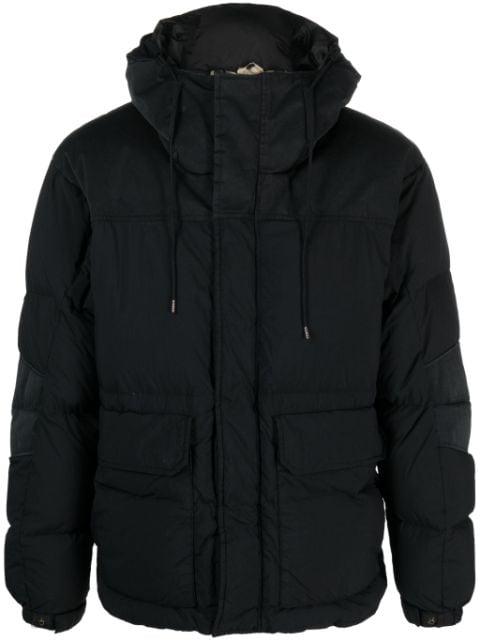 Vail Combo hoodied down jacket by TEN C