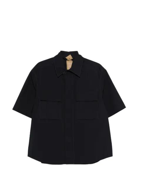button-up chest-pocket shirt by TEN C