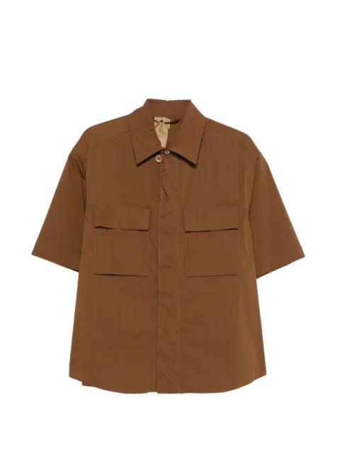 chest-pocket short-sleeve shirt by TEN C