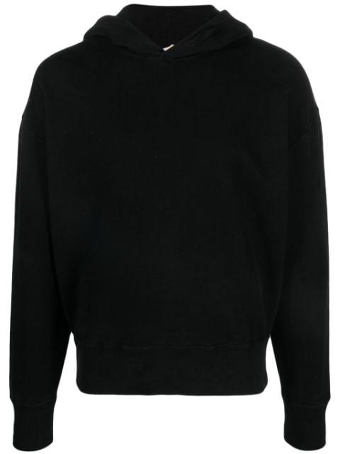 logo-patch hoodie by TEN C