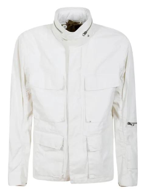 multi-pocket linen jacket by TEN C