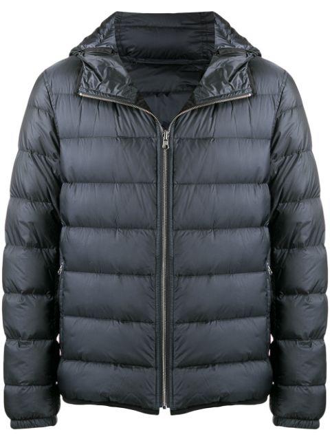 zipped-up jacket by TEN C