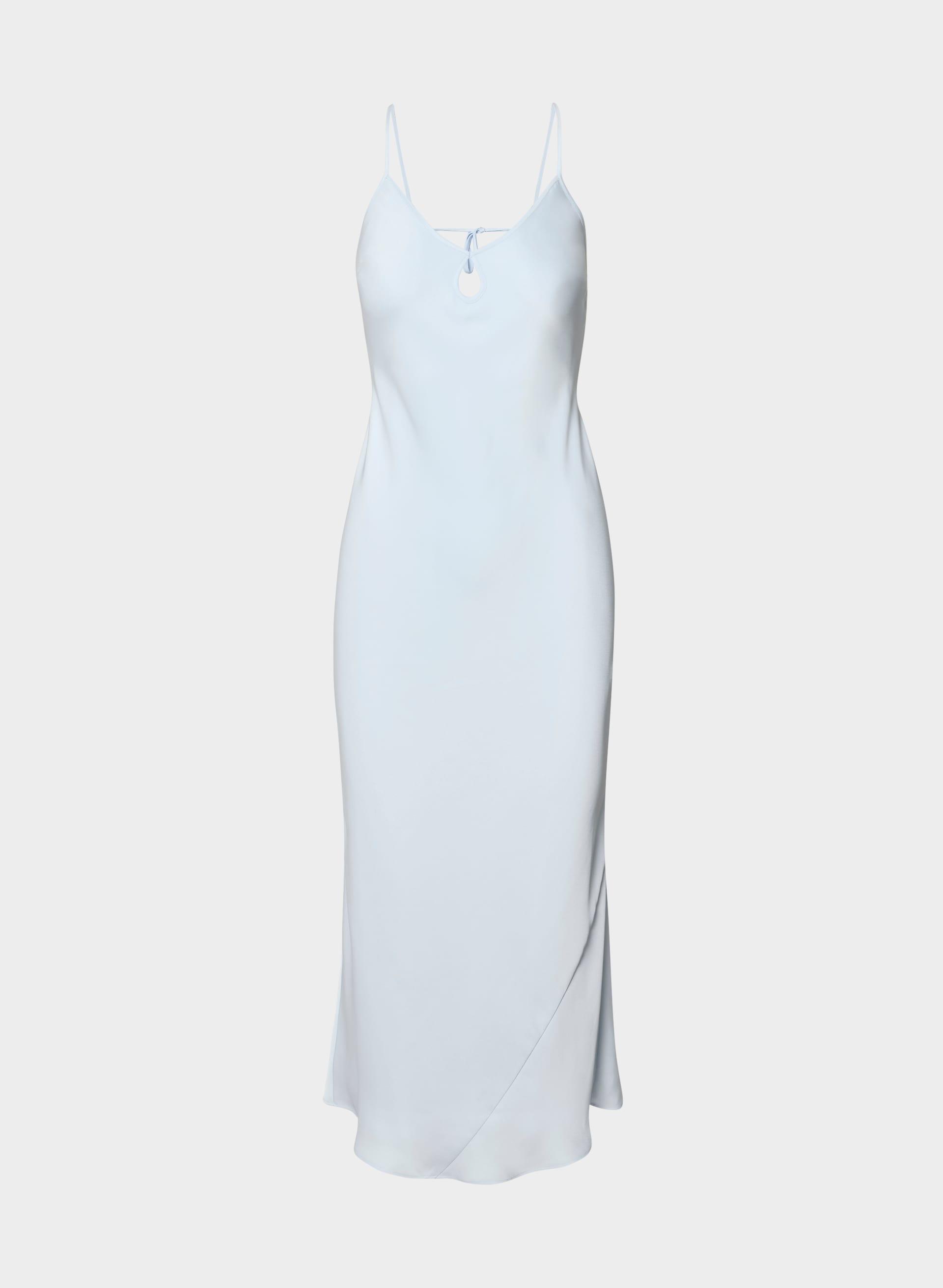 DUSKFALL SATIN DRESS by TEN