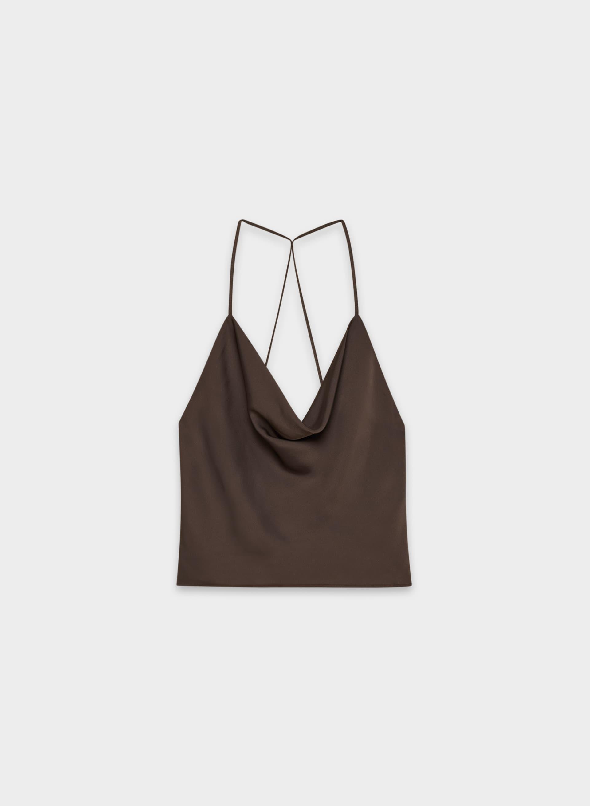 ENTRYWAY SATIN TOP by TEN