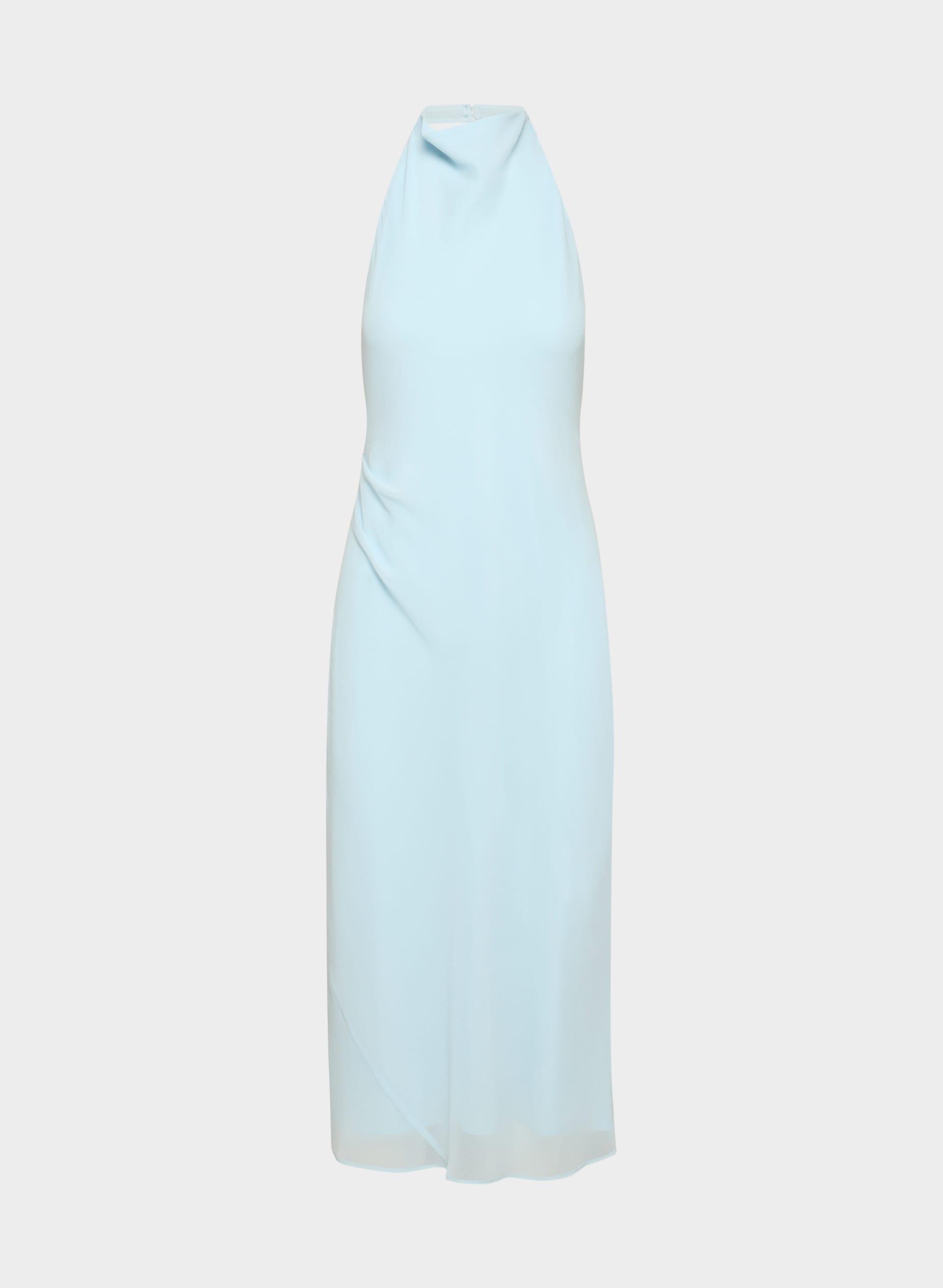 FÊTE CHIFFON™ AUDIENCE HALTER DRESS by TEN