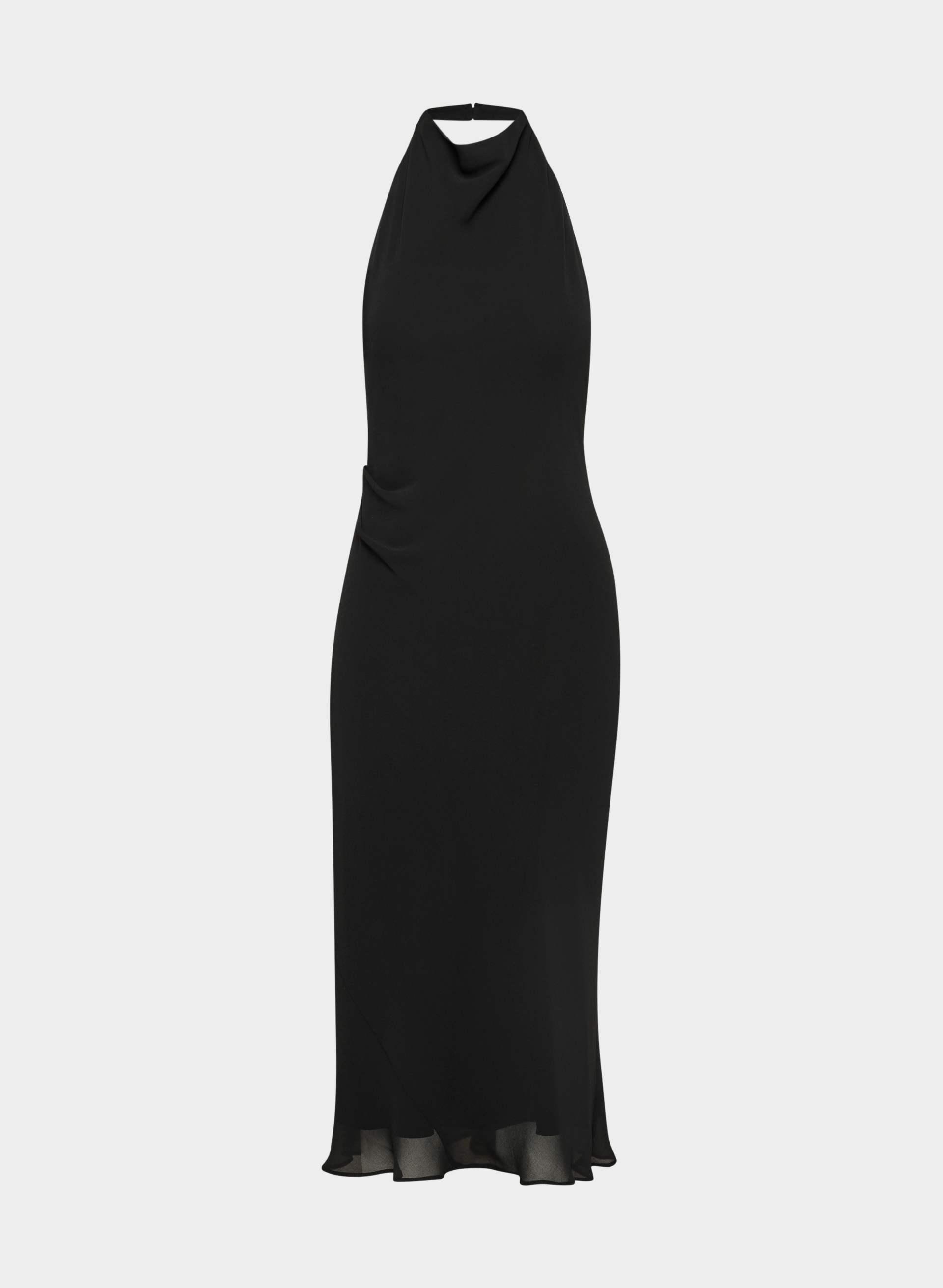 FÊTE CHIFFON™ AUDIENCE HALTER DRESS by TEN