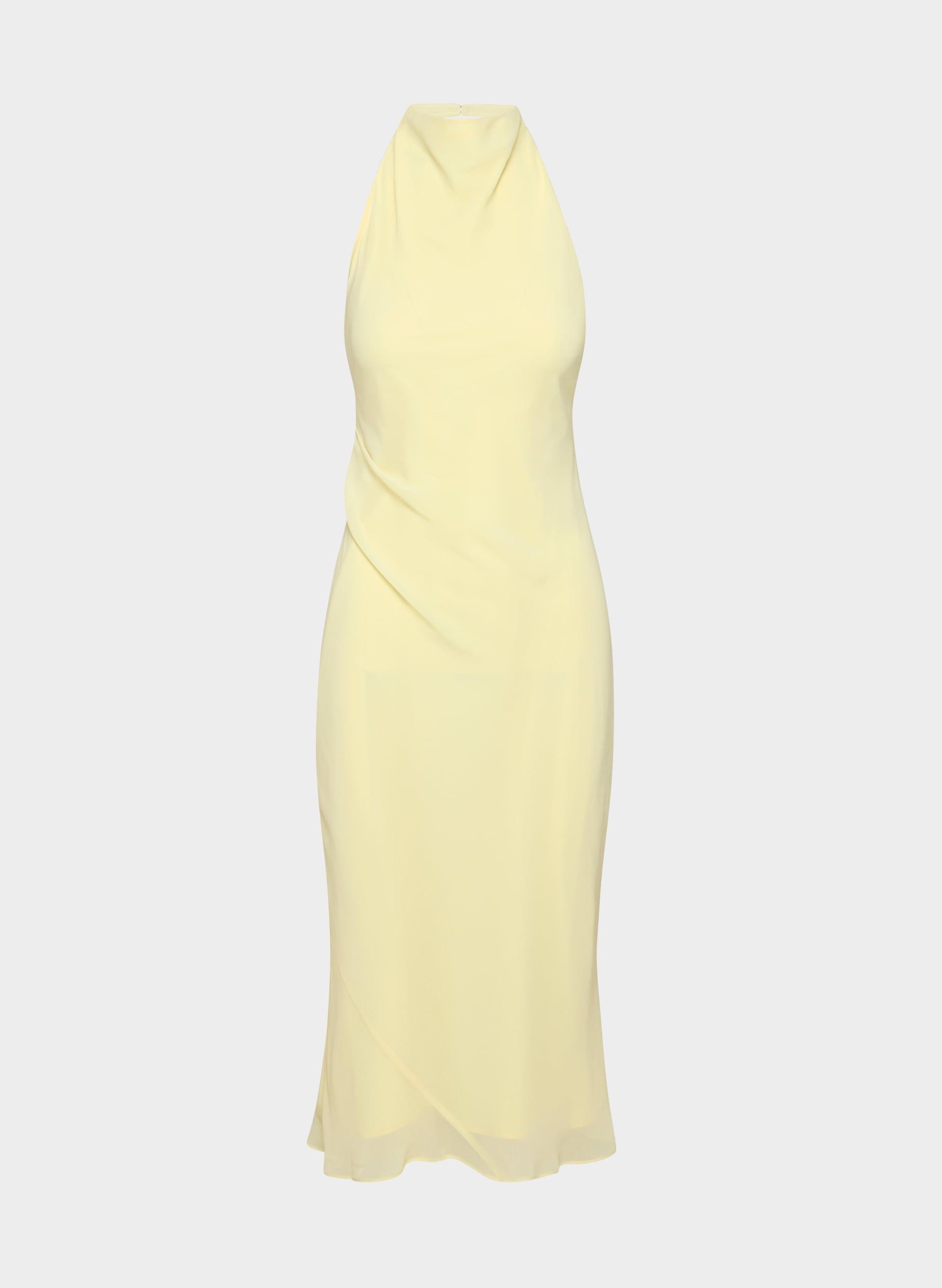 FÊTE CHIFFON™ AUDIENCE HALTER DRESS by TEN