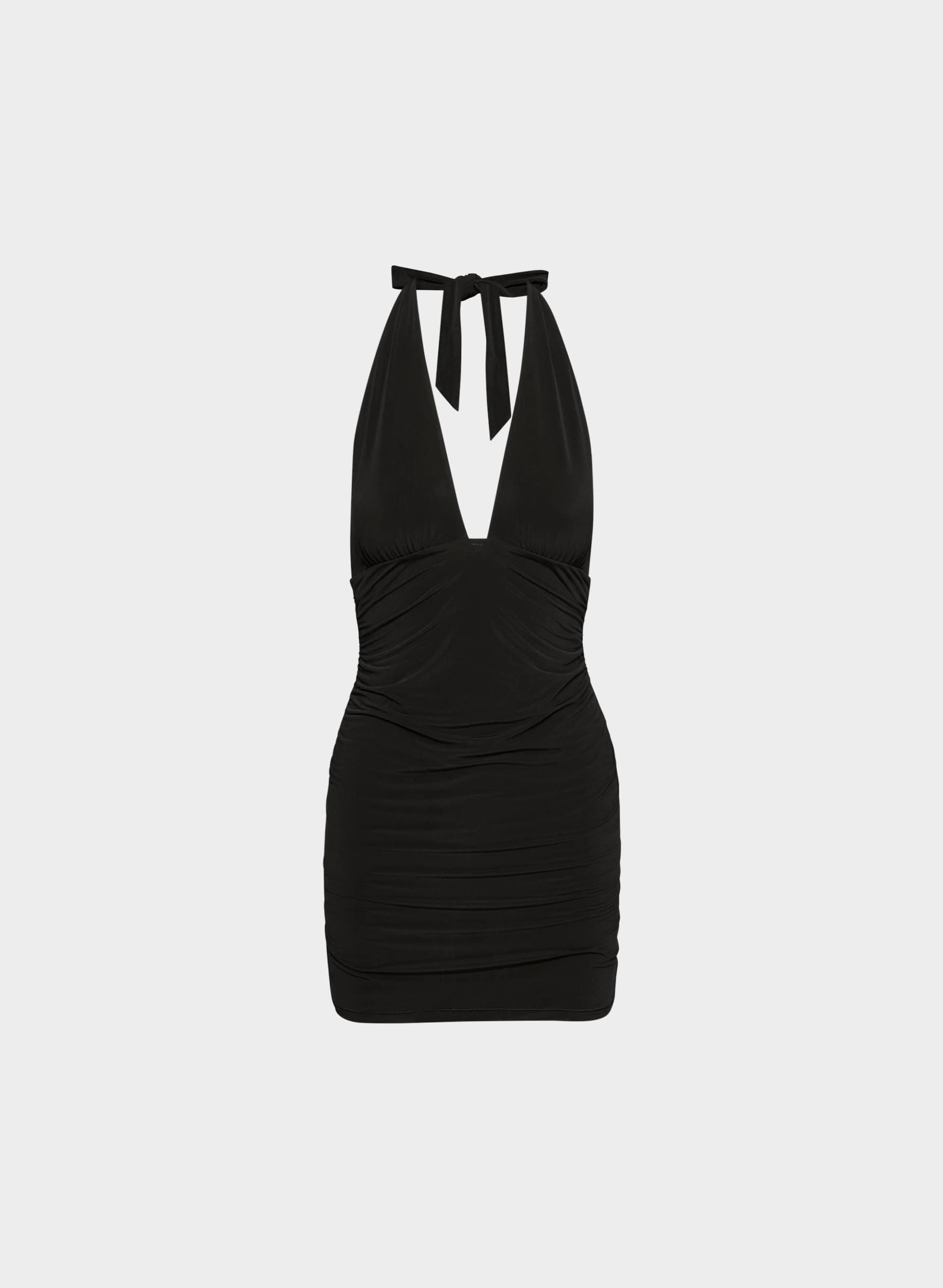SELENIC HALTER DRESS by TEN