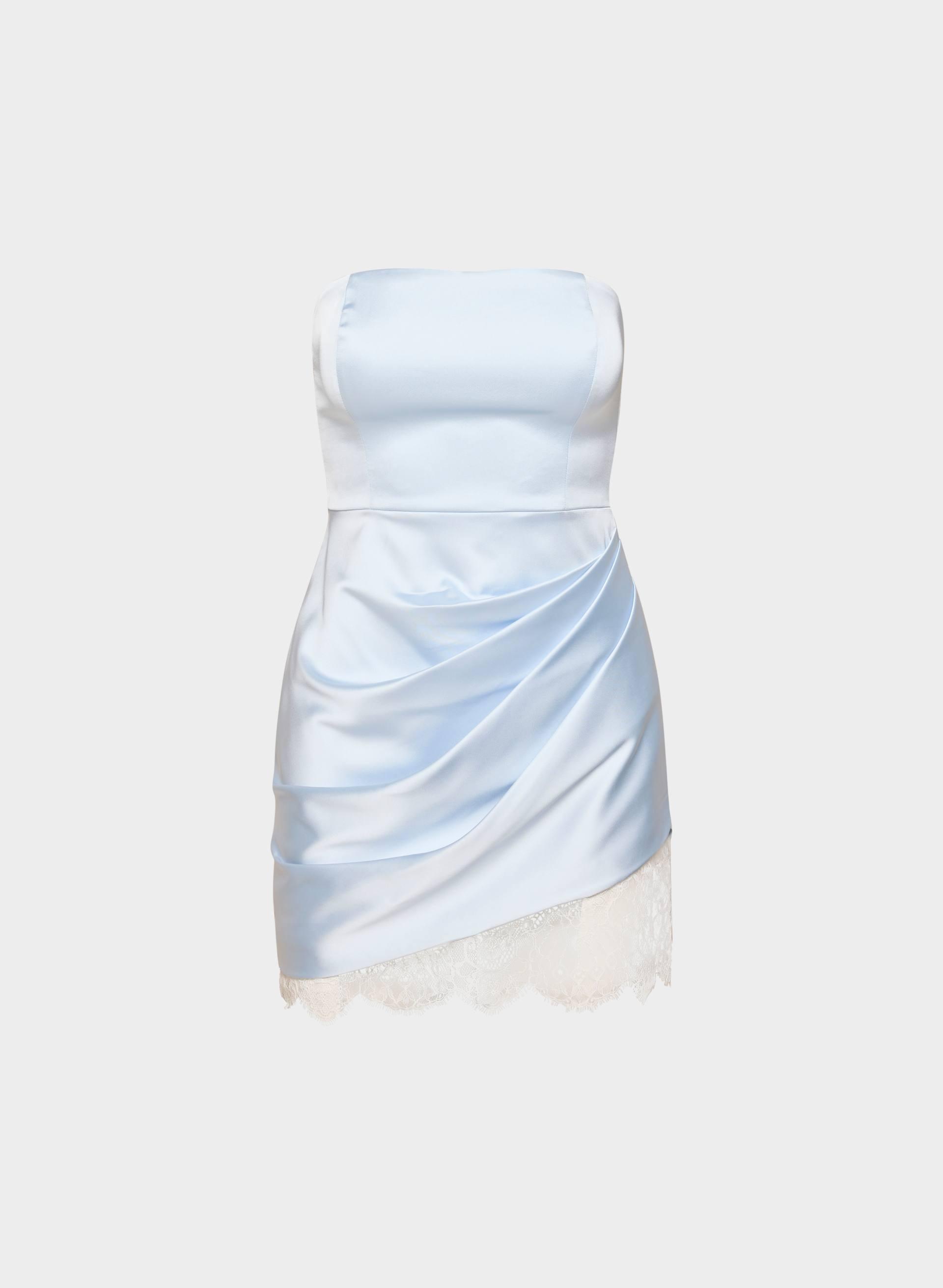 SHOWTIME SATIN DRESS by TEN