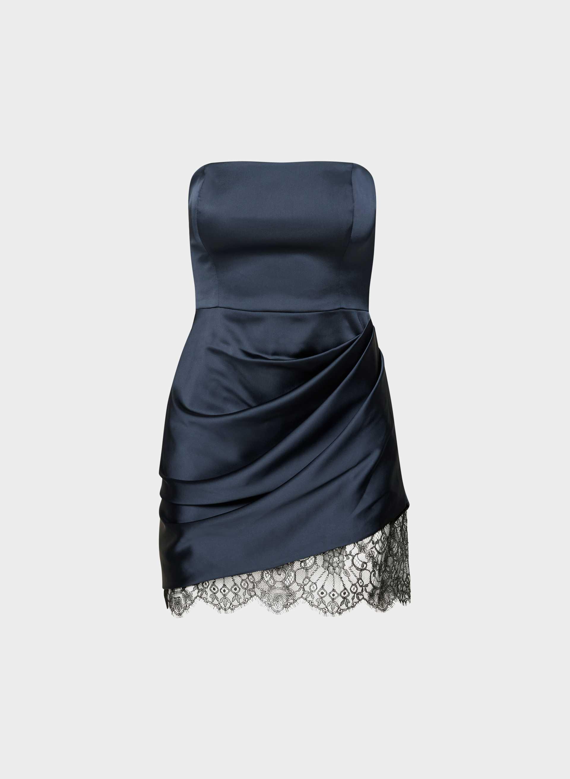 SHOWTIME SATIN DRESS by TEN