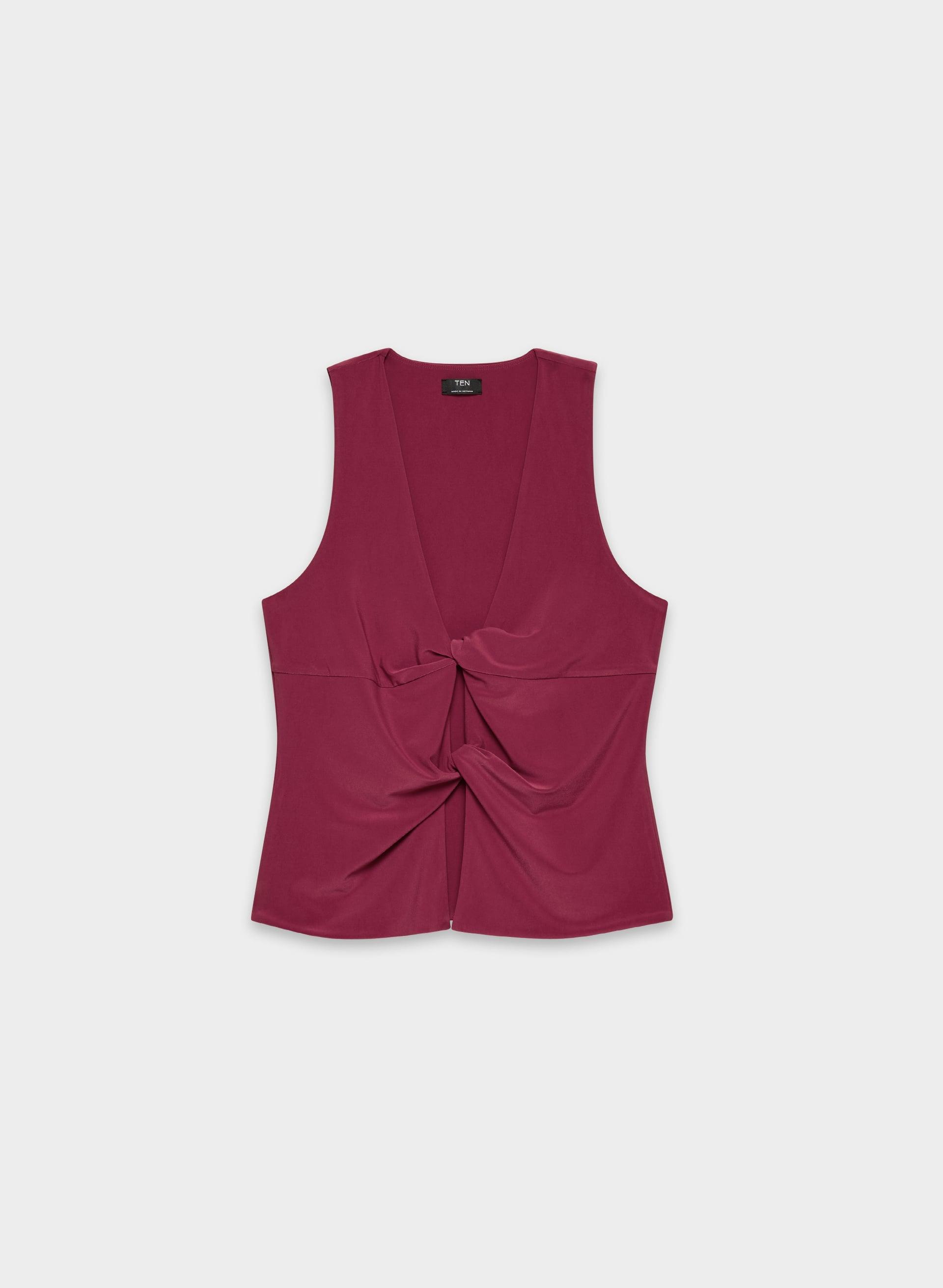 SMOOTH MATTER™ GATHERING TOP by TEN