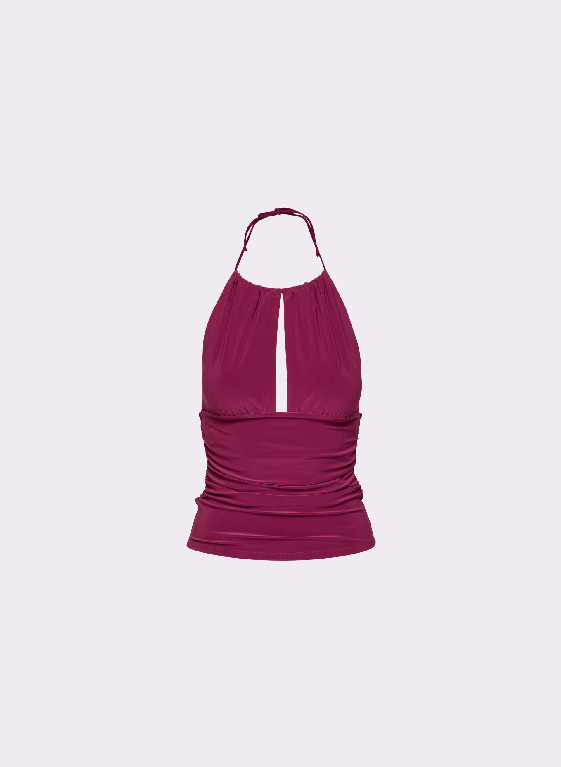 SMOOTH MATTER™ ODEUM HALTER TOP by TEN