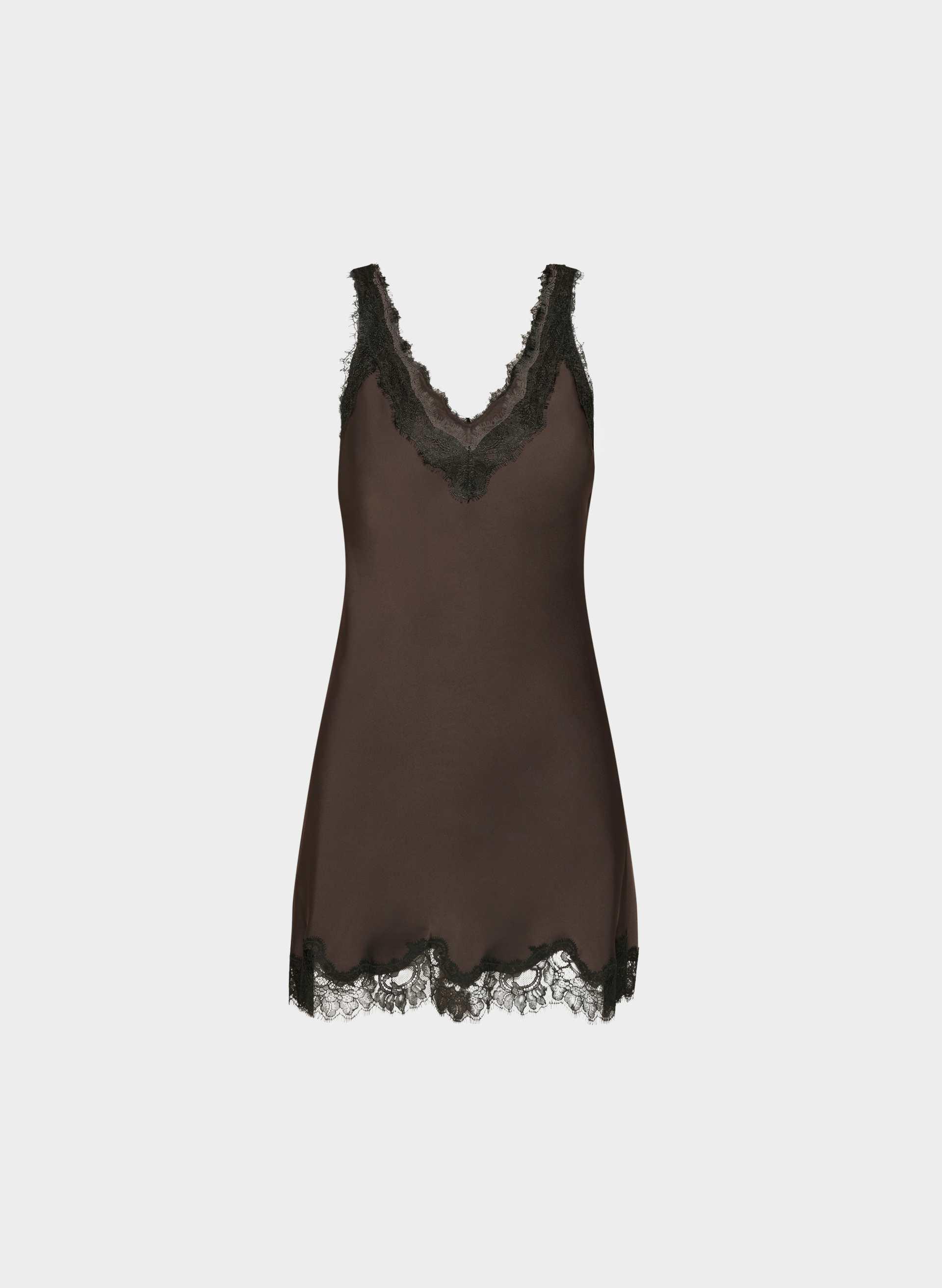 SUITE SATIN DRESS by TEN
