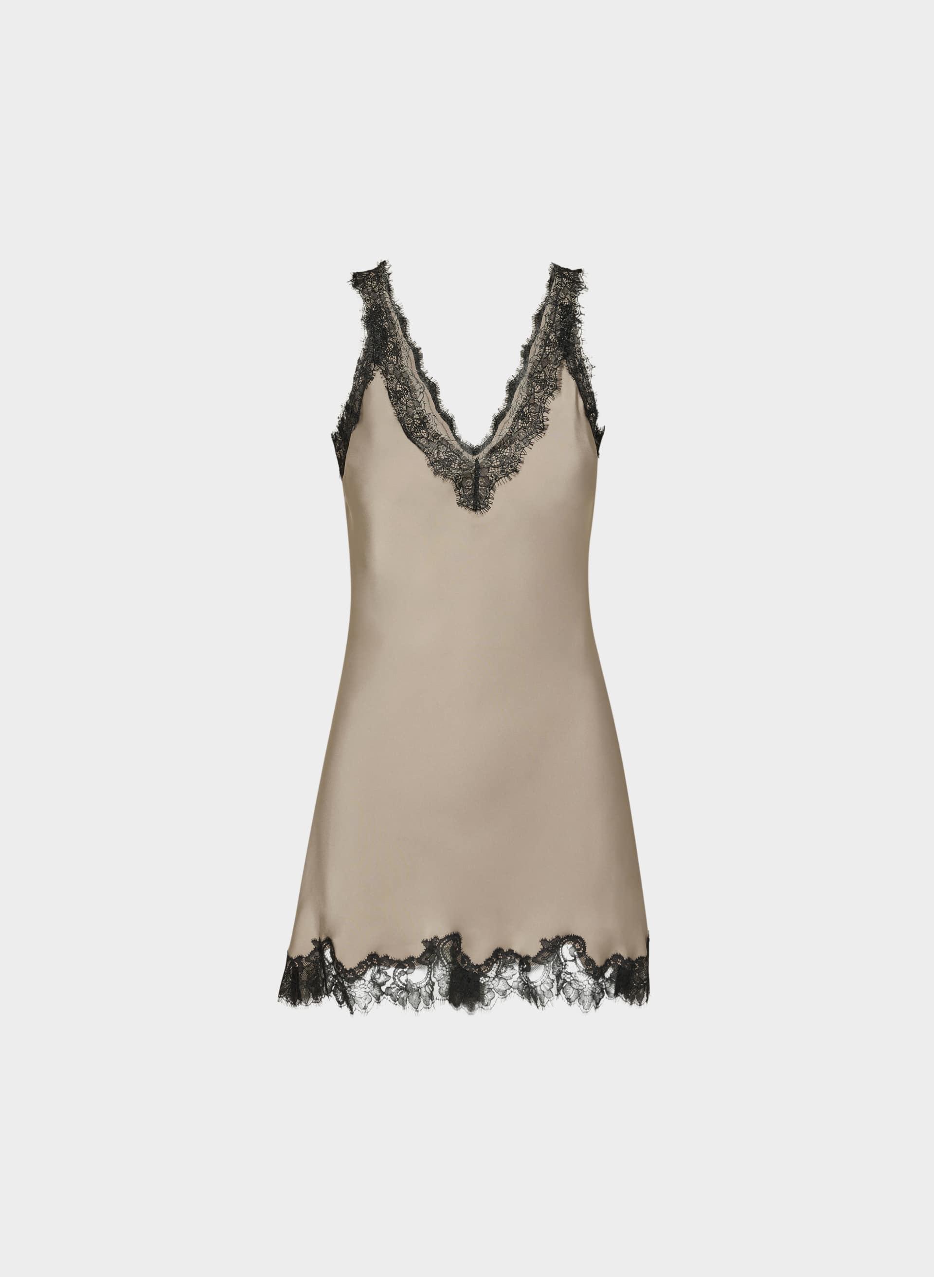 SUITE SATIN DRESS by TEN