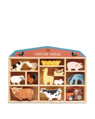 Farmyard Animals Set - Ages 3+ by TENDER LEAF TOYS
