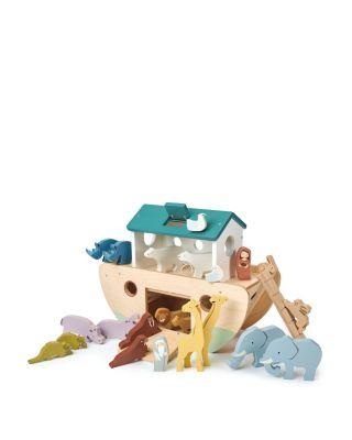 Noah's Wooden Ark Set - Ages 3+ by TENDER LEAF TOYS