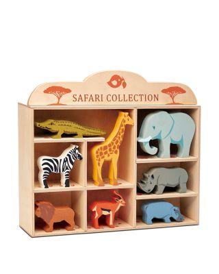 Safari Collection Animal Set - Ages 3+ by TENDER LEAF TOYS