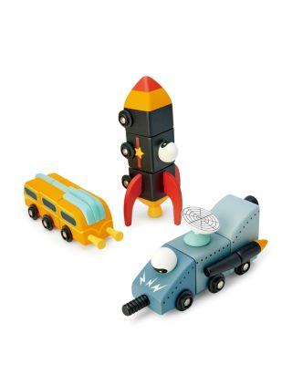 Space Race Set - Ages 3+ by TENDER LEAF TOYS