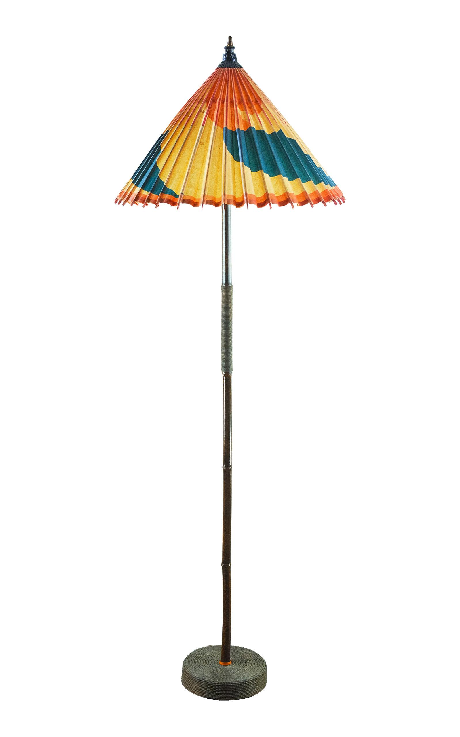 Tennant New York - 1933 World's Fair Black Bamboo Lamp - Brown - Moda Operandi by TENNANT NEW YORK