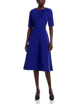 Crepe Dress by TERI JON BY RICKIE FREEMAN
