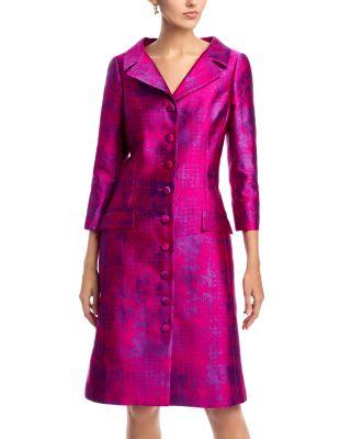 Jacquard Coat Dress by TERI JON BY RICKIE FREEMAN