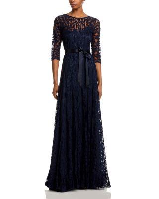 Lace Gown by TERI JON BY RICKIE FREEMAN