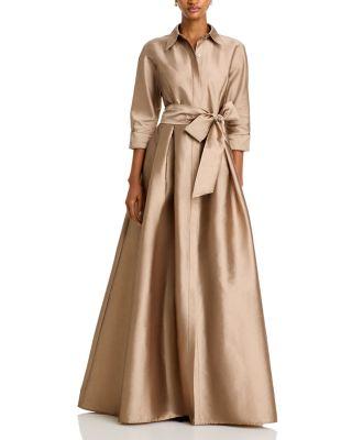 Shirt Dress Gown by TERI JON BY RICKIE FREEMAN