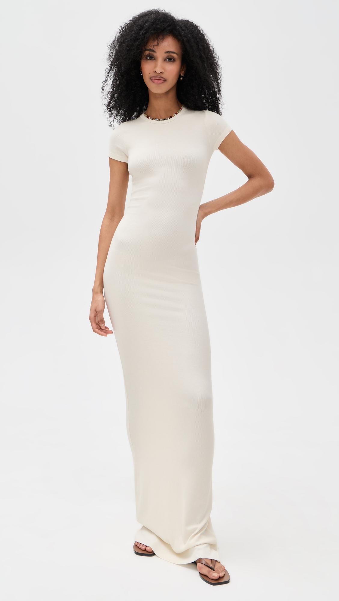 Cap Sleeve Maxi Dress by ÉTERNE