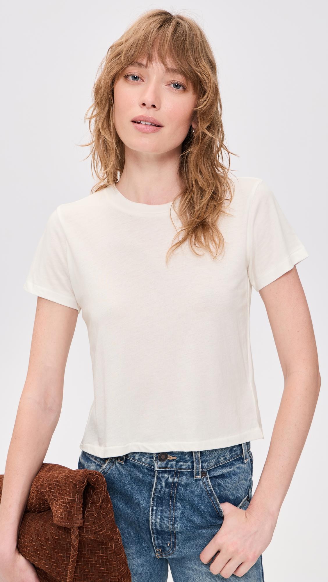 Short Sleeve Boxy Tee by ÉTERNE