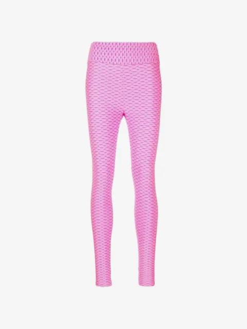 3D-textured leggings by TESSITURA
