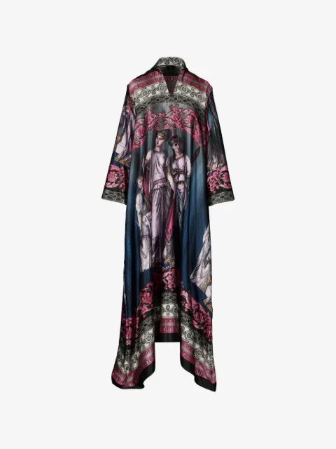 Dune grapic maxi dress by TESSITURA