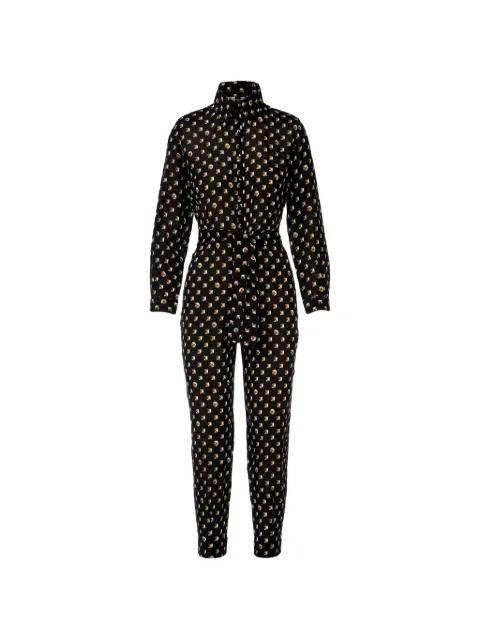 Golden Hour crystal-embellished jumpsuit by TESSITURA