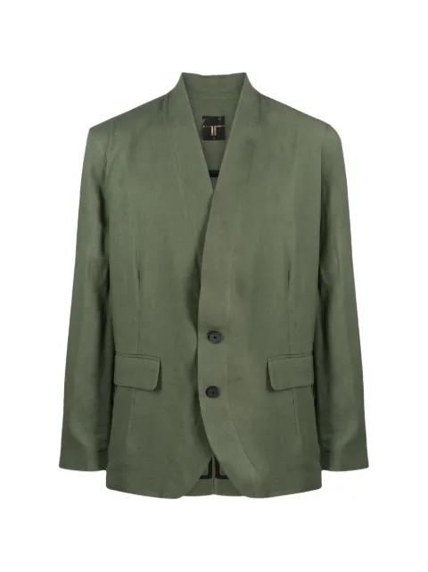 Kimono single-breasted blazer by TESSITURA