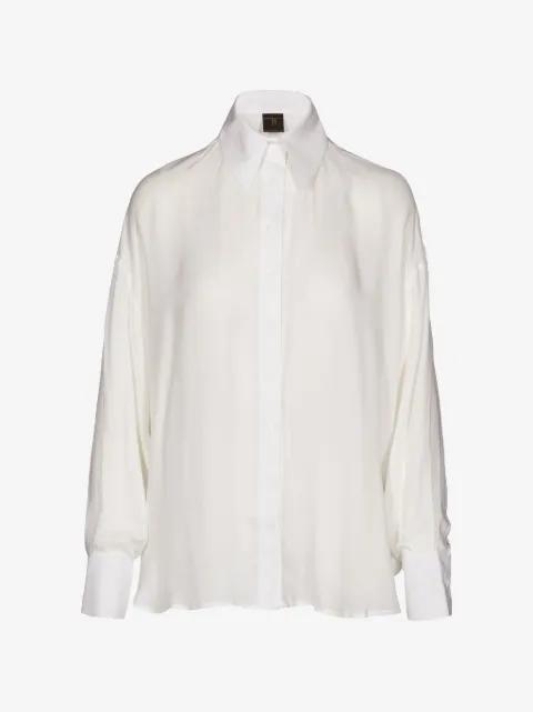 Middle Cut loose-fit shirt by TESSITURA