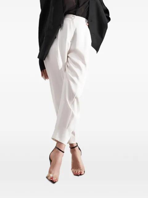 Minimal tapered trousers by TESSITURA