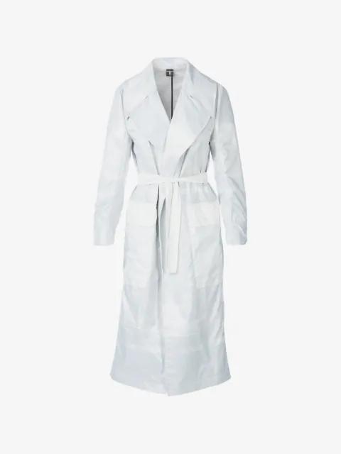 Palms belted trench coat by TESSITURA