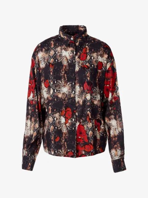 Poppies Snakes shirt by TESSITURA