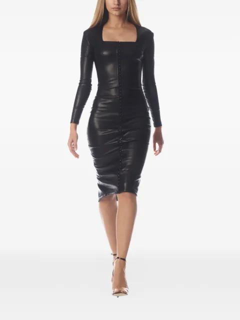 The Size square-neck midi dress by TESSITURA