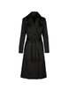 The Zebra double-breasted trench coat by TESSITURA