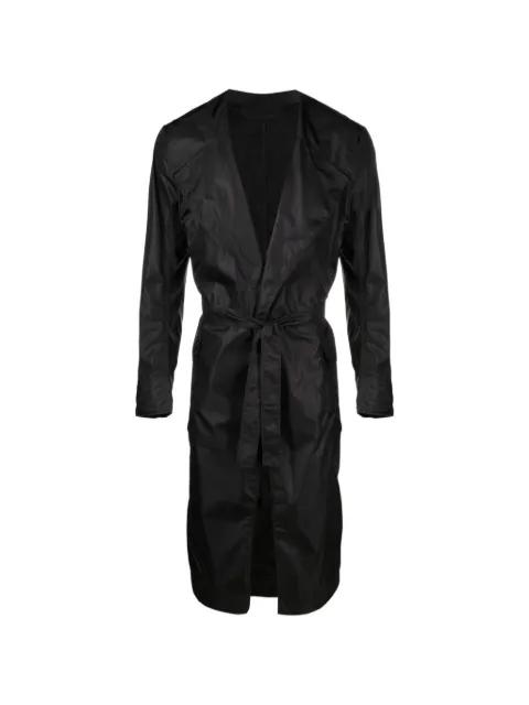 belted overcoat by TESSITURA