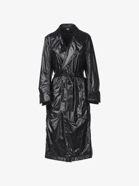 belted waterproof trench coat by TESSITURA