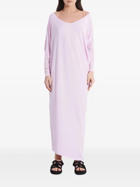 draped oversized maxi dress by TESSITURA