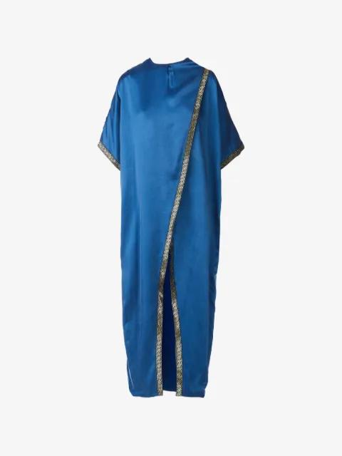 embroidered-oversized long-lenght tunic by TESSITURA