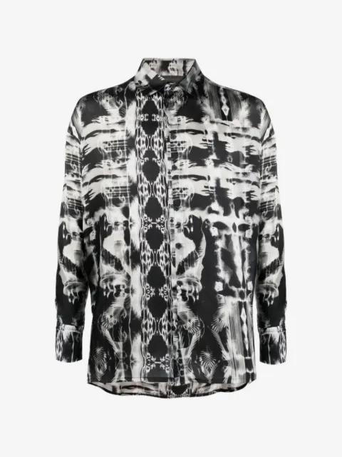 graphic-print shirt by TESSITURA