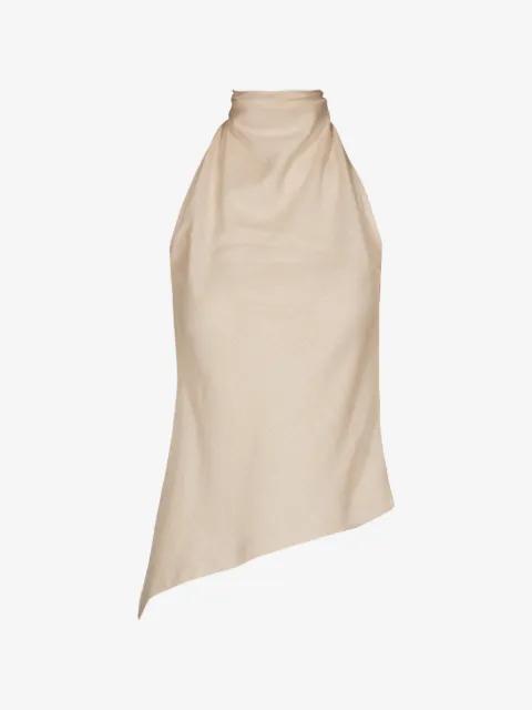 halterneck blouse by TESSITURA