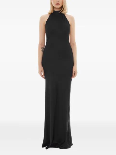 halterneck maxi dress by TESSITURA