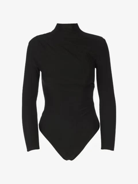 high-neck bodysuit by TESSITURA