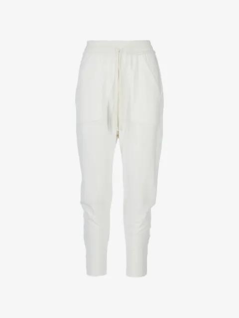 low-crotch track pants by TESSITURA