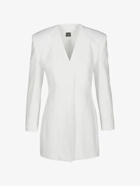overzied-fit linen blazer by TESSITURA